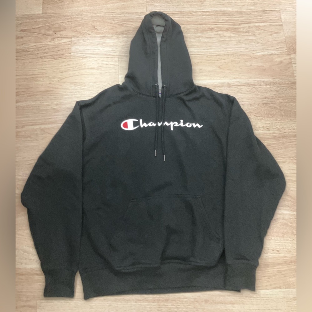 Champion Black Hoodie